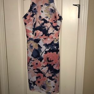 Cute floral dress, never worn, no tags.